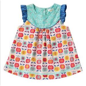 Matilda Jane NWT Apple Lucia Shabby Shirt Size 2 Toddler Girls